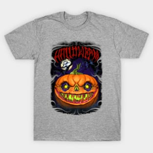 Halloween - Jack Lantern - Pumpkin T-Shirt